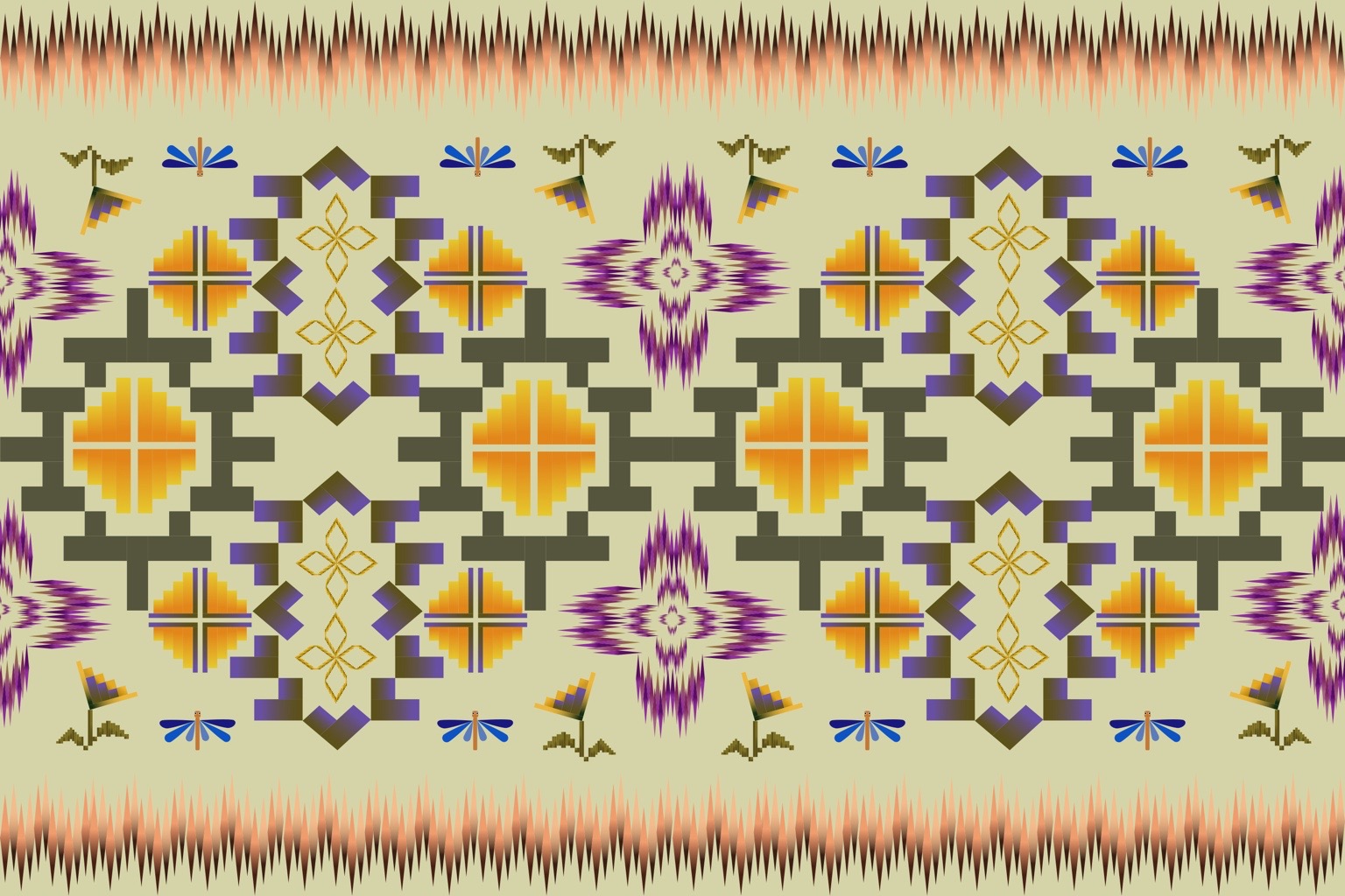 Golden Meadow — Original pattern
