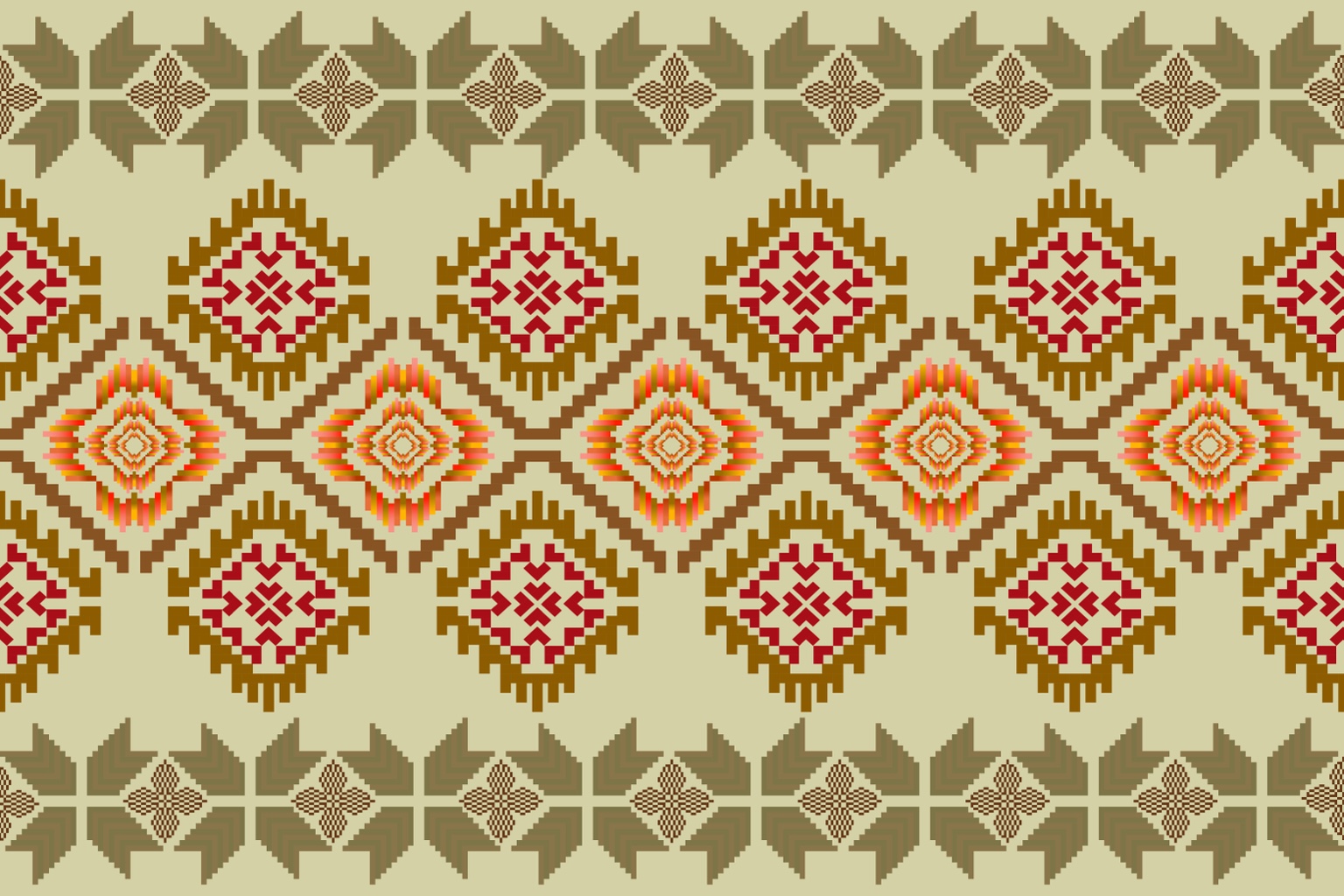 Woodland Ember — Original pattern