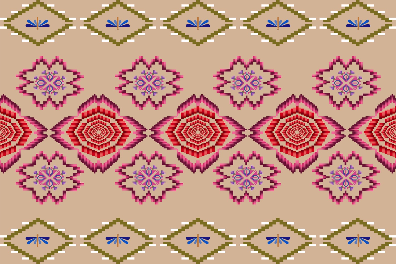 Rose Star — Original pattern