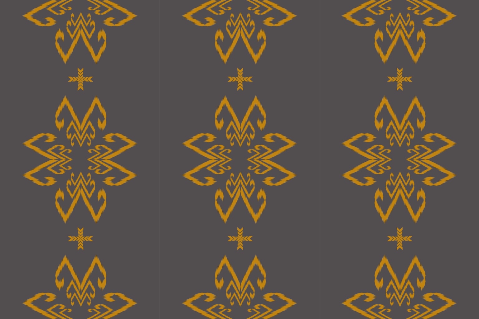 Slate & Gold Ornament — Original pattern by Rawiwan