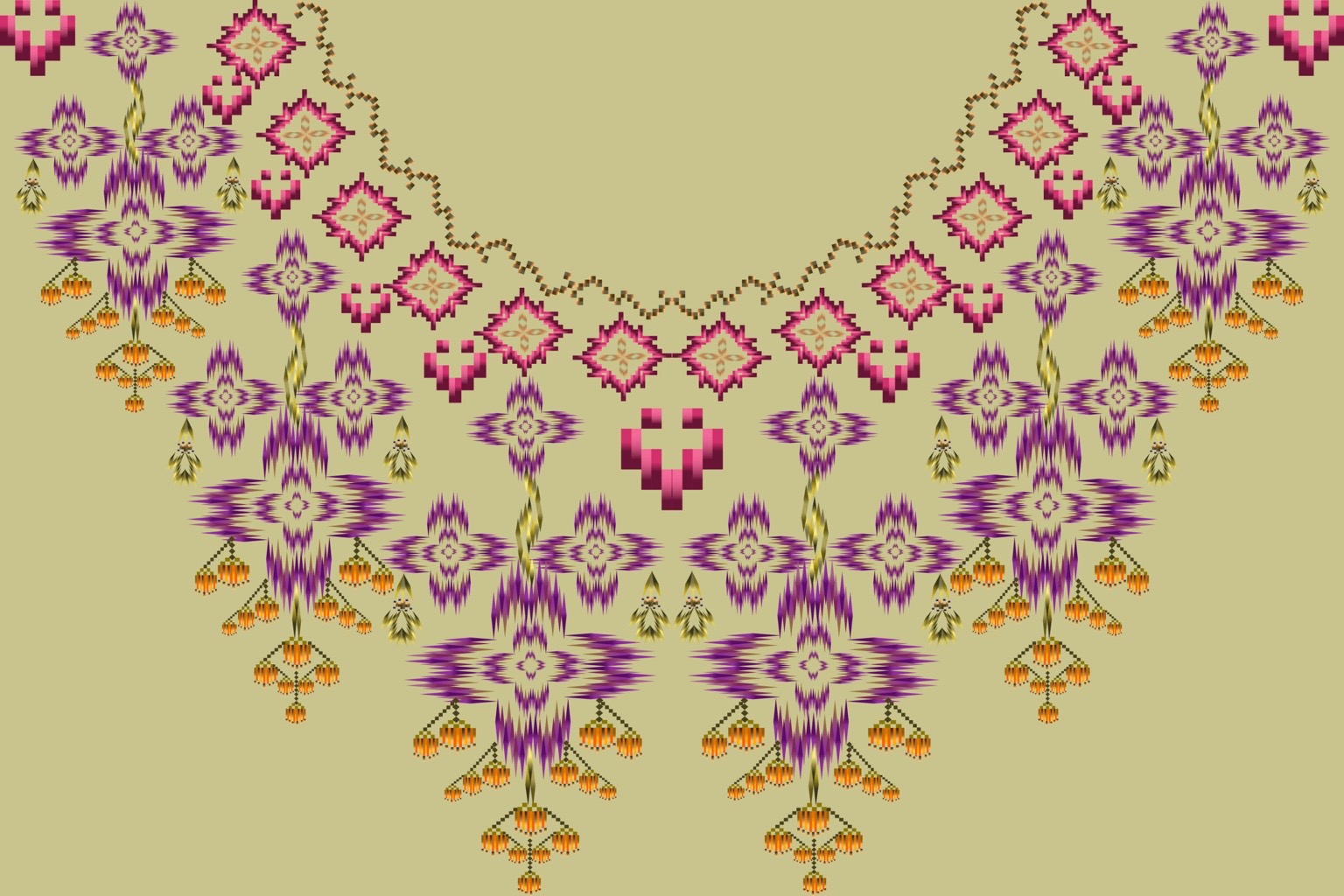 Lime Blossom — Original pattern