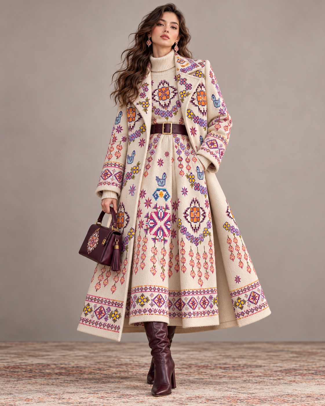 Ivory Garden — AI fashion concept