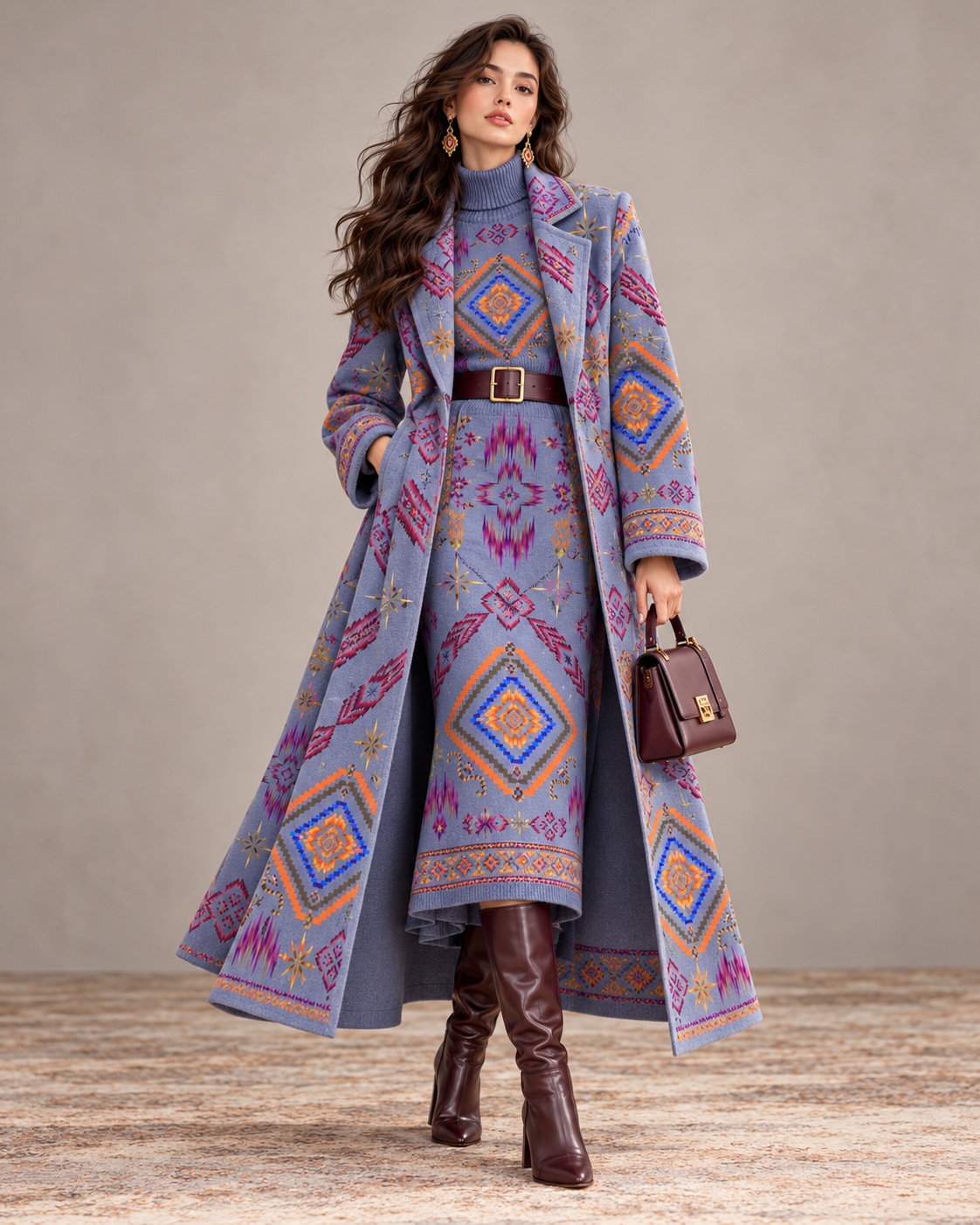 Slate Kaleidoscope — AI fashion concept