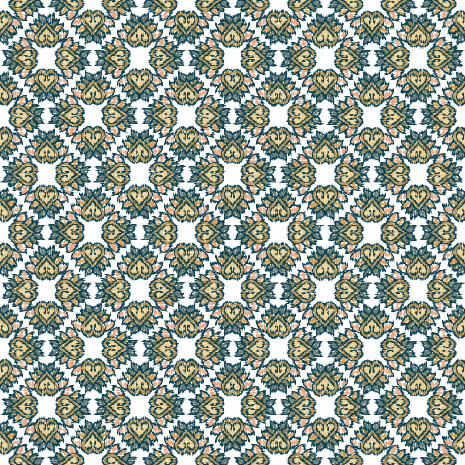 Garden Medallions — Original pattern by Rawiwan