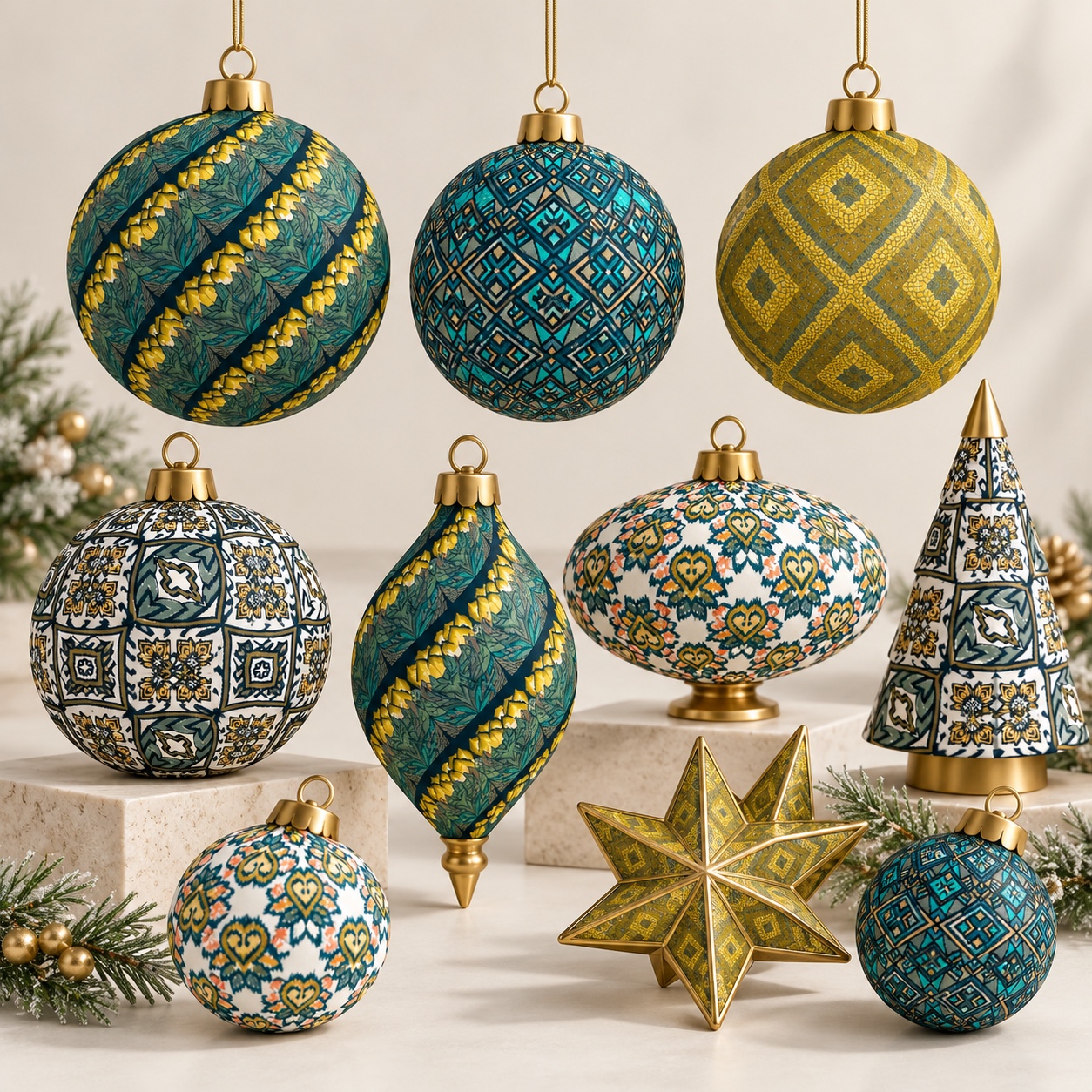 Decorative Ornaments — AI ornament concepts