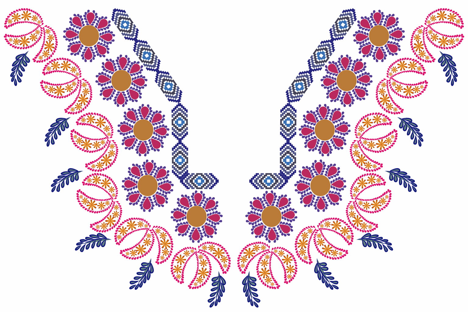 Petal Garland — Original pattern