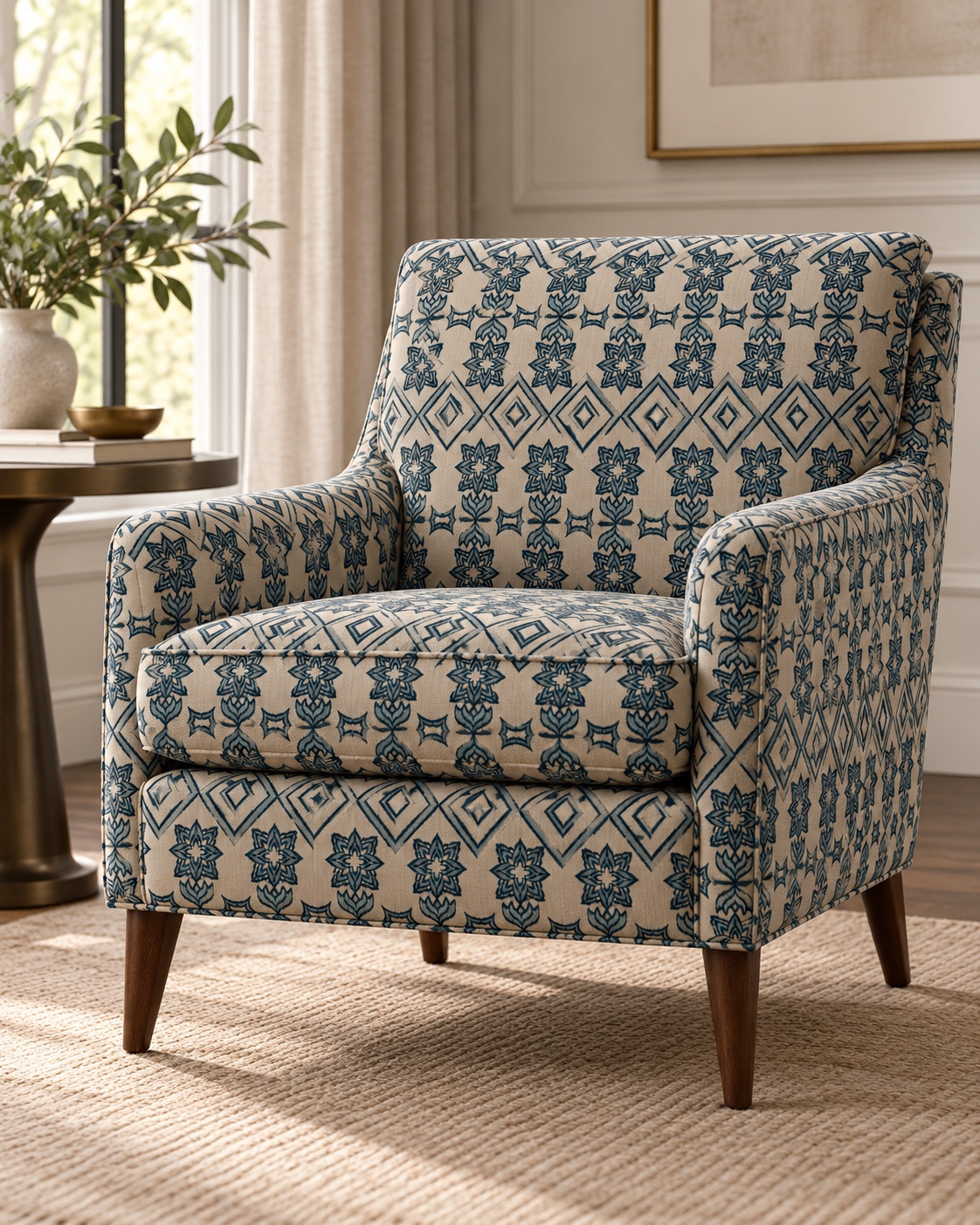 Blue Diamond Botanicals — AI home décor concept